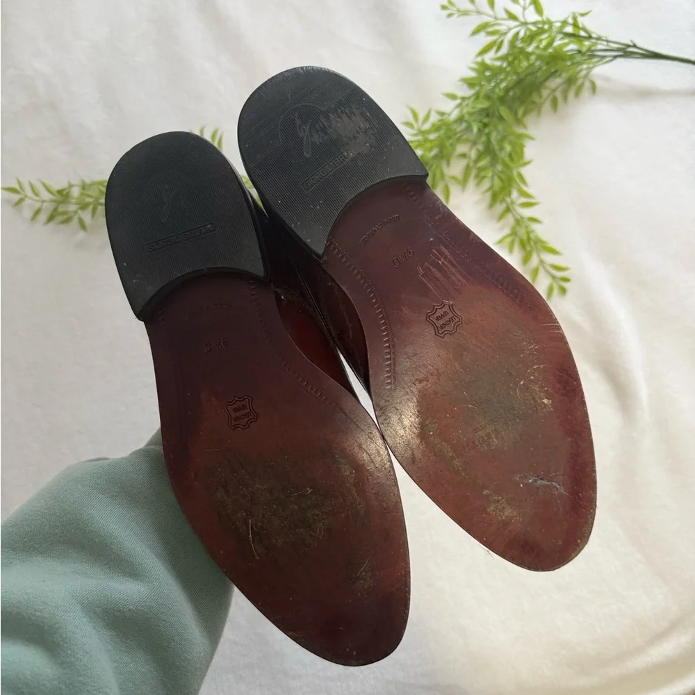 Giorgio Brutini | Burgundy Leather Oxfords